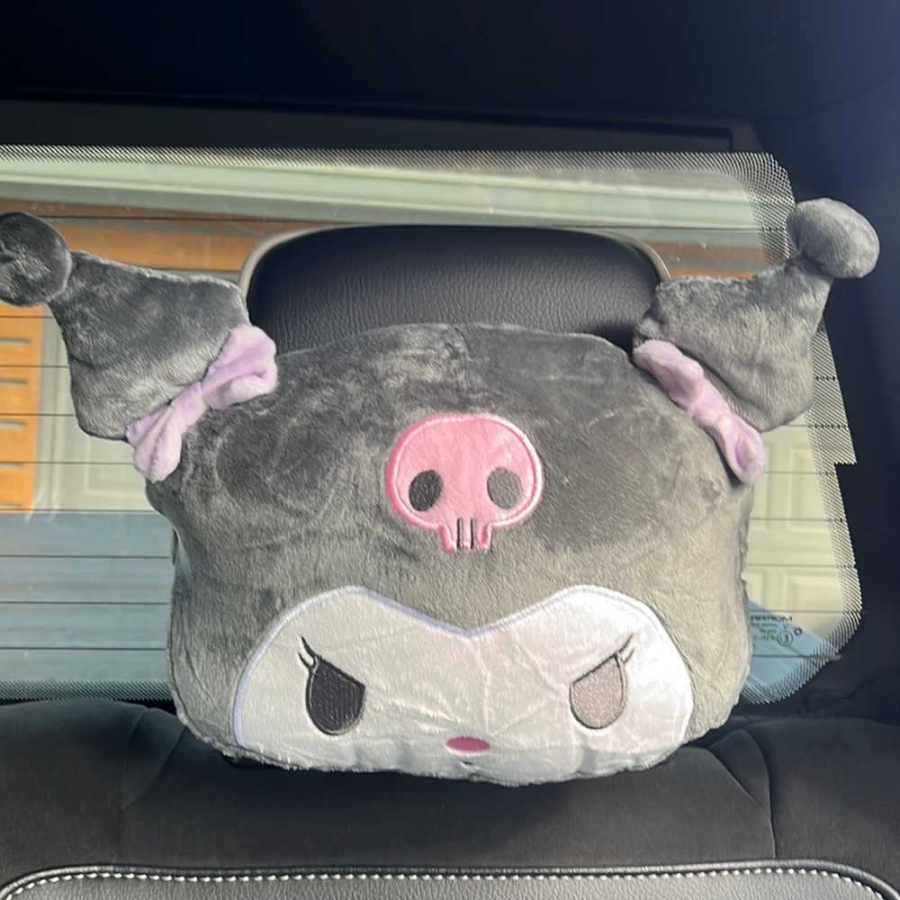 Kuromi Headrest Pillow
